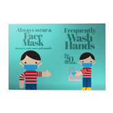 Pandemic Decoposter: Always Wear a Face Mask